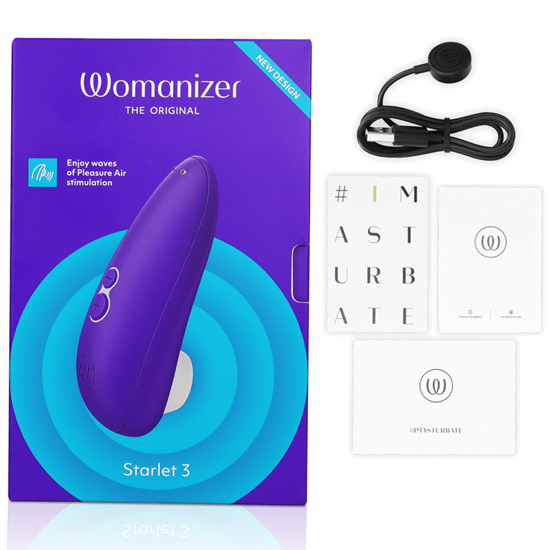 WOMANIZER - STARLET 3 ESTIMULADOR CLITORIAL INDIGO Sexshoptuga 