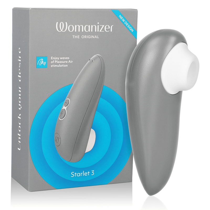 WOMANIZER - STARLET 3 CLITORAL STIMULATOR GREY Sexshoptuga 