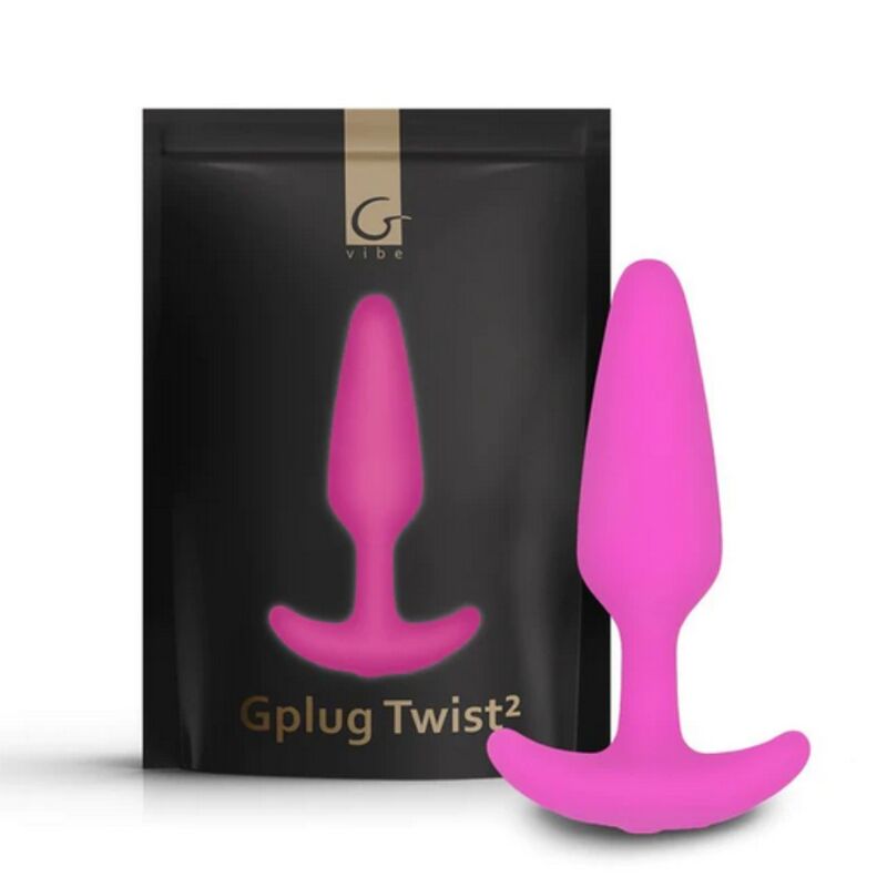 G-VIBE - GPLUG PLUG ANAL VIBRADOR XS FÚCSIA - Sexshoptuga 