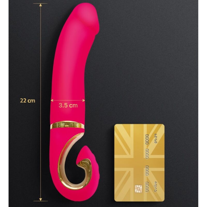 G-VIBE - GJAY VIBRADOR NEON ROSA - Sexshoptuga 