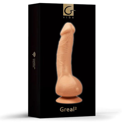 G-VIBE - GREAL 2 VIBRADOR REALÍSTICO NATURAL - Sexshoptuga 