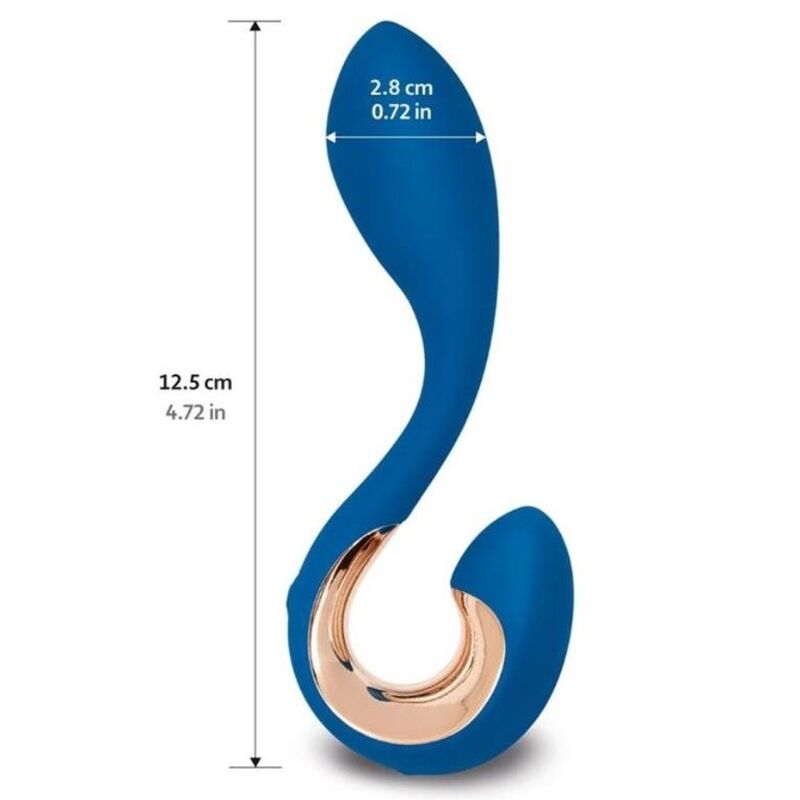 G-VIBE - GPOP 2 VIBRADOR G E P PONTO AZUL ÍNDIGO - Sexshoptuga 