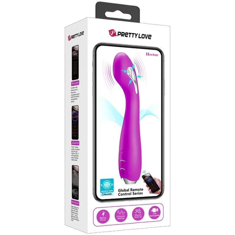 PRETTY LOVE - HECTOR ELECTROSHOCK VIBRADOR APLICATIVO GRATUITO VIOLETA Sexshoptuga 