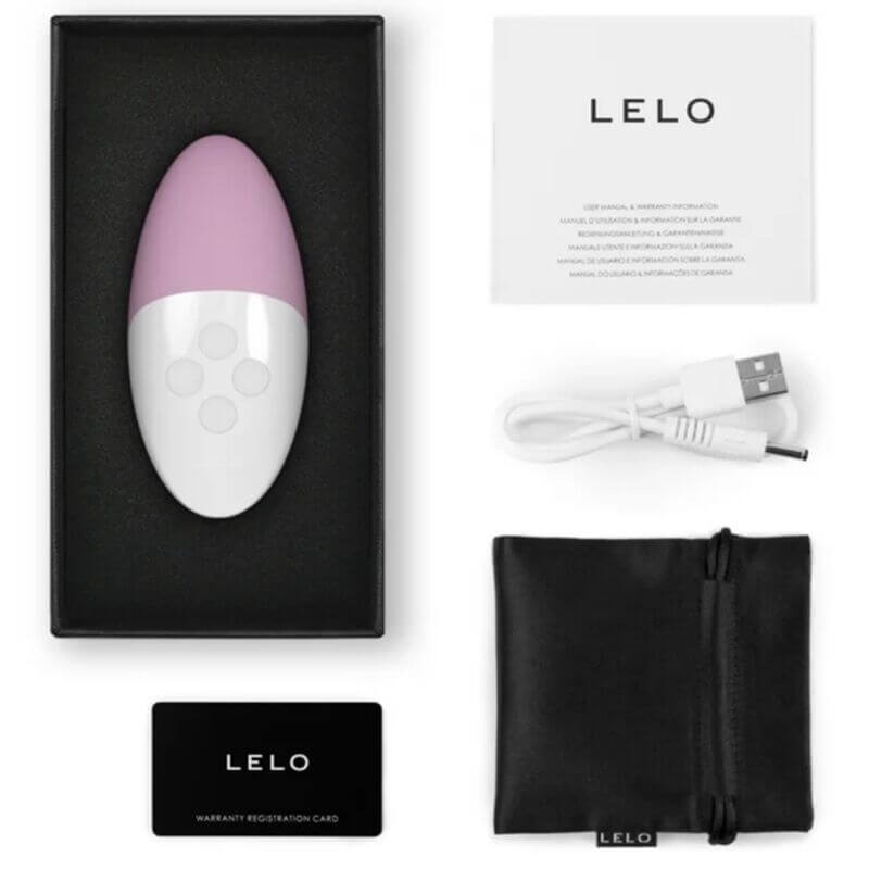 LELO - SIRI 3 SOFT PINK CLITORIS MASSAGER Sexshoptuga 