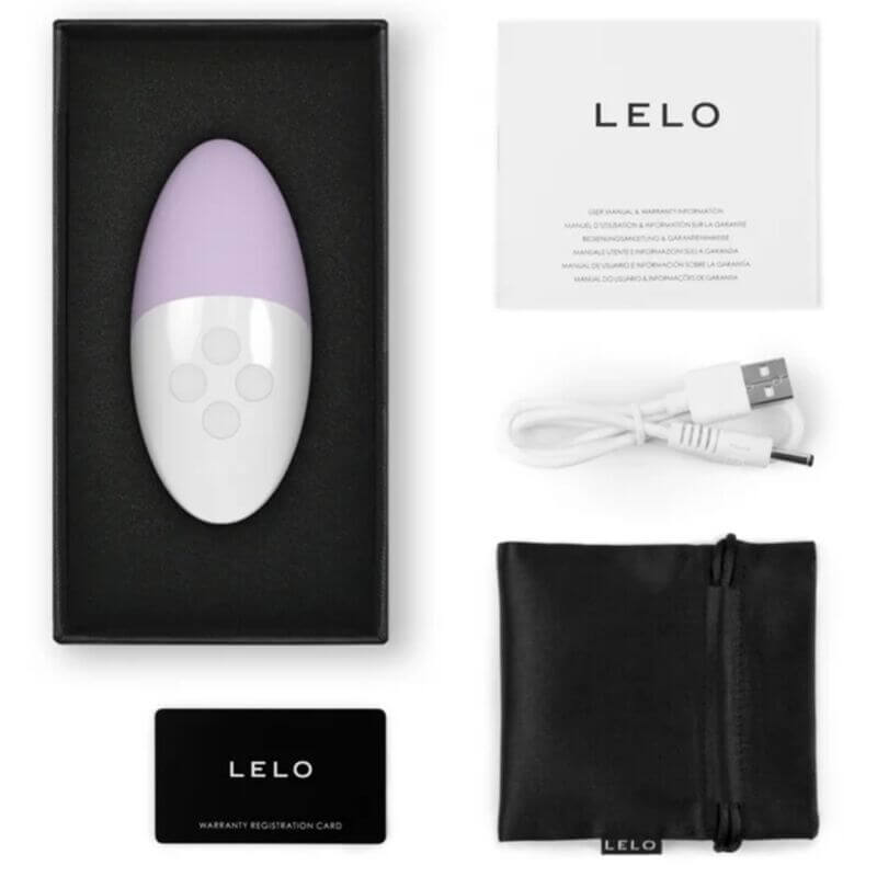 LELO - SIRI 3 CALM LAVENDER CLITORAL MASSAGER Sexshoptuga 