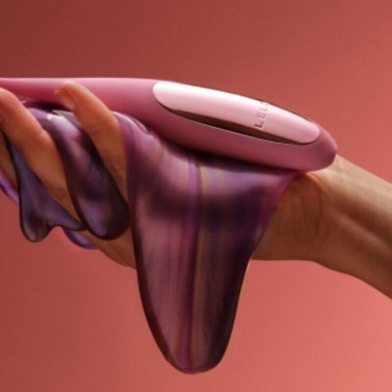 LELO - DOT TRAVEL ESTIMULADOR DE CLITÓRIS ROXO - Sexshoptuga 