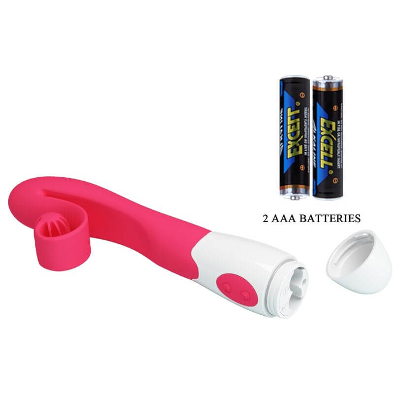 ROMANCE - VIBRADOR E ESTIMULADOR 30 VELOCIDADES COR-DE-ROSA Sexshoptuga 