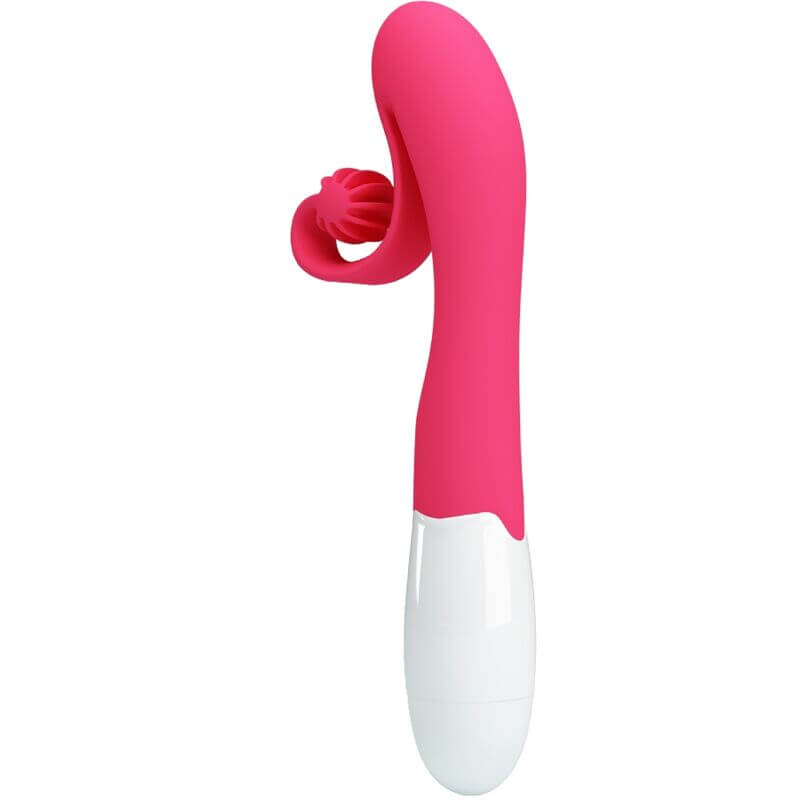 ROMANCE - VIBRADOR E ESTIMULADOR 30 VELOCIDADES COR-DE-ROSA Sexshoptuga 