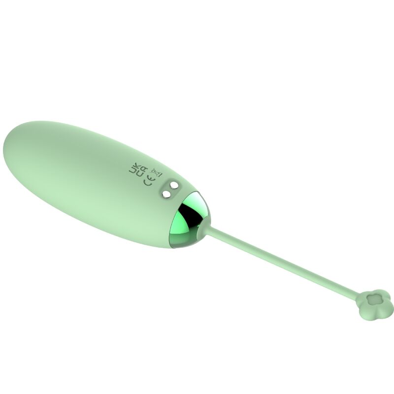 ARMONY - KITTY FUN EGG VIBRADOR CONTROLE REMOTO 10 VIBRAÇÕES VERDE Sexshoptuga 