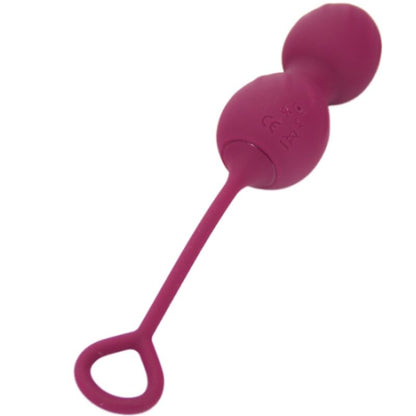 ARMONY - BLOSSOMS VAGINAL DUMBBELL VIBRAÇÃO CONTROLE REMOTO 10 VIBRAÇÕES VERMELHO ESCURO