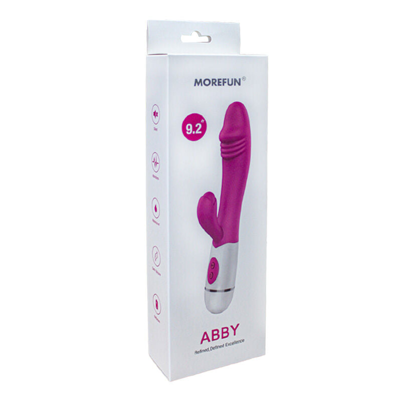 ARMONY - ABBY VIBRADOR E ESTIMULADOR 16 VELOCIDADES ROSA Sexshoptuga 