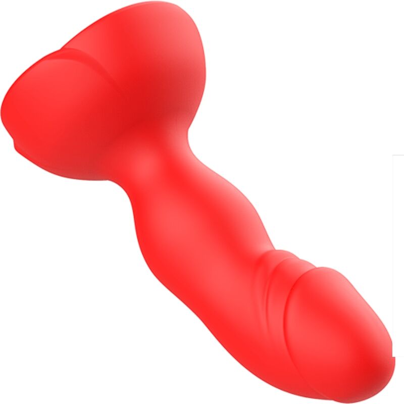 ARMONY -  EXTREME A BLOOM VIBRADOR ROSE E PLUG ANAL CONTROLE REMOTO VERMELHO Sexshoptuga 