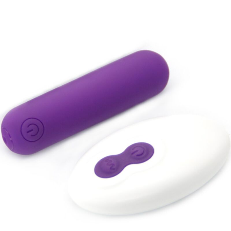 ARMONY - SPLASH JOLINE VIBRADOR BALA SILICONE CONTROLE REMOTO 10 VIBRAÇÕES 65 X 15 CM ROXO Sexshoptuga 