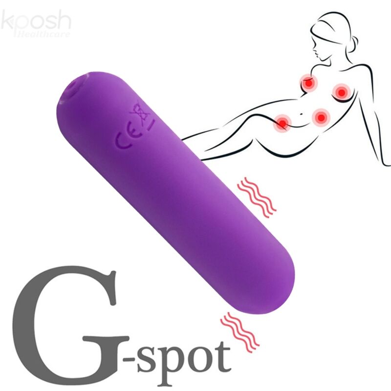 ARMONY - SPLASH JOLINE VIBRADOR BALA SILICONE CONTROLE REMOTO 10 VIBRAÇÕES 65 X 15 CM ROXO Sexshoptuga 