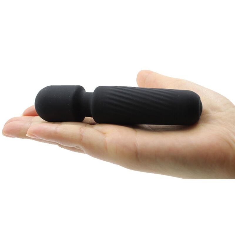 ARMONY - YOUR MAGIC MASSAGER E VIBRADOR RECARREGÁVEL 10 VIBRAÇÕES PRETO Sexshoptuga 