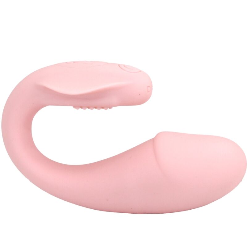 ARMONY - FRESHFUN CICI STAP-ON VIBRADOR CONTROLE REMOTO E APLICATIVO 10 VIBRAÇÕES ROSA Sexshoptuga 