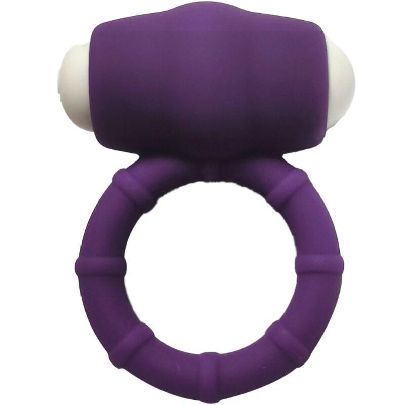 ARMONY - POWER O ANEL VIBRADOR SILICONE ROXO - Sexshoptuga 