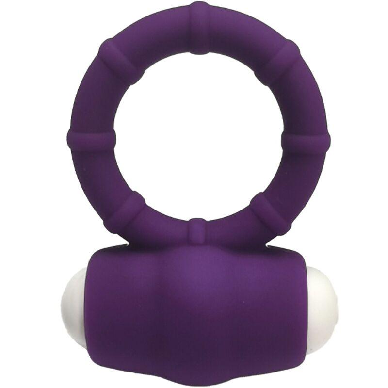 ARMONY - POWER O ANEL VIBRADOR SILICONE ROXO - Sexshoptuga 