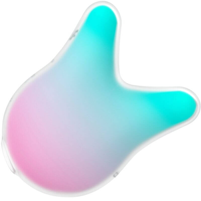 SATISFYER - MERMAID VIBES ESTIMULADOR E VIBRADOR MENTA E ROSA Sexshoptuga 