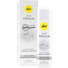 PJUR - LUBRIFICANTE DE SILICONE PREMIUM MED 100 ML - Sexshoptuga 