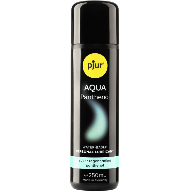 PJUR - LUBRIFICANTE  BASE DE GUA AQUA PANTENOL 250 ML - Sexshoptuga 