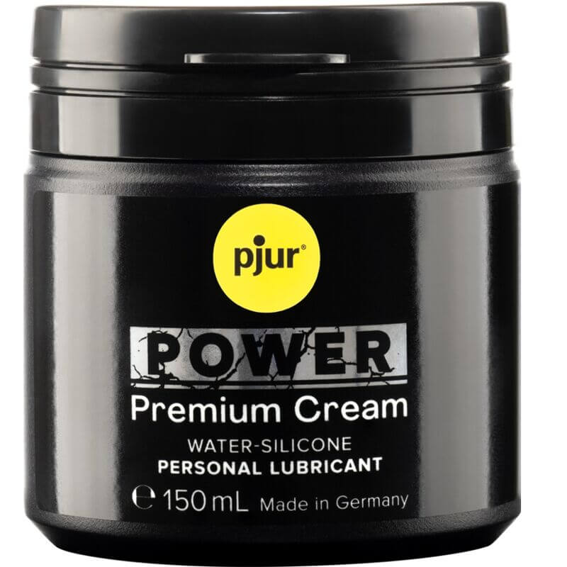 PJUR - POWER PREMIUM CREME LUBRIFICANTE PESSOAL 150 ML - Sexshoptuga  Sexshoptuga 