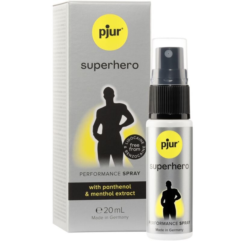 PJUR - SUPERHERO PERFORMANCE RETARDANTE SPRAY 20 ML - Sexshoptuga 