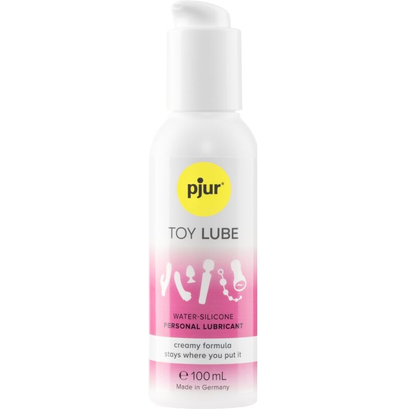 PJUR - LUBRIFICANTE MULHER PARA BRINQUEDOS 100 ML - Sexshoptuga 