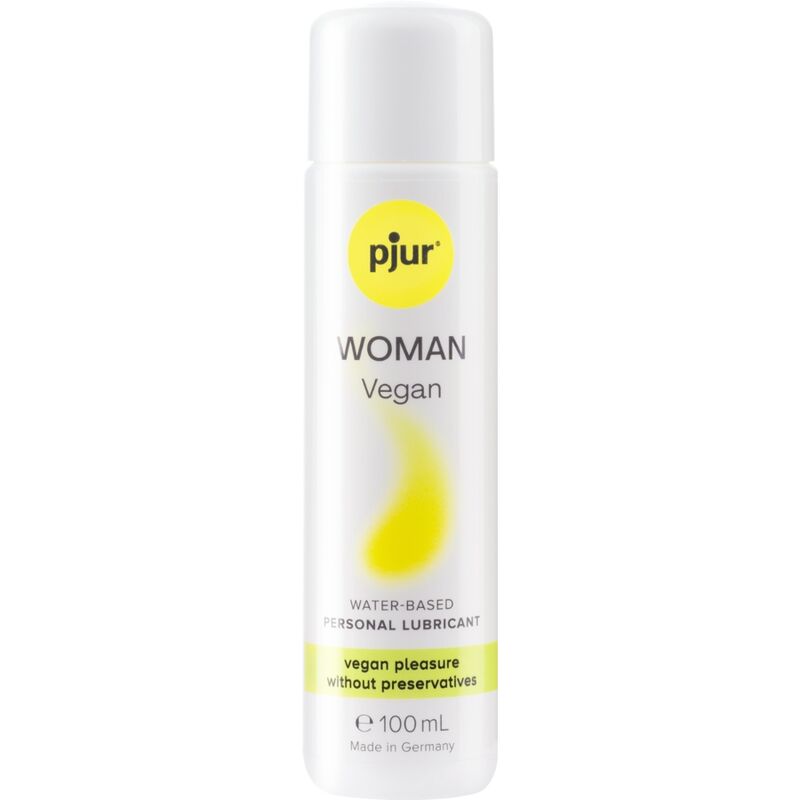 PJUR - WOMAN VEGAN LUBRIFICANTE  BASE DE GUA 100 ML - Sexshoptuga 