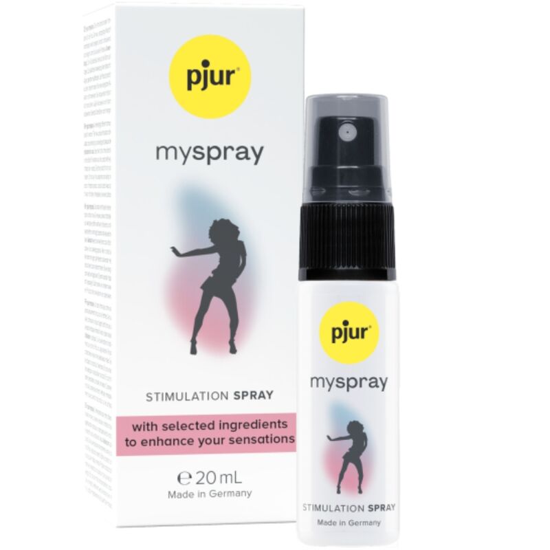 PJUR - ESTIMULANTE MYSPRAY AUMENTA O DESEJO DAS MULHERES - Sexshoptuga 