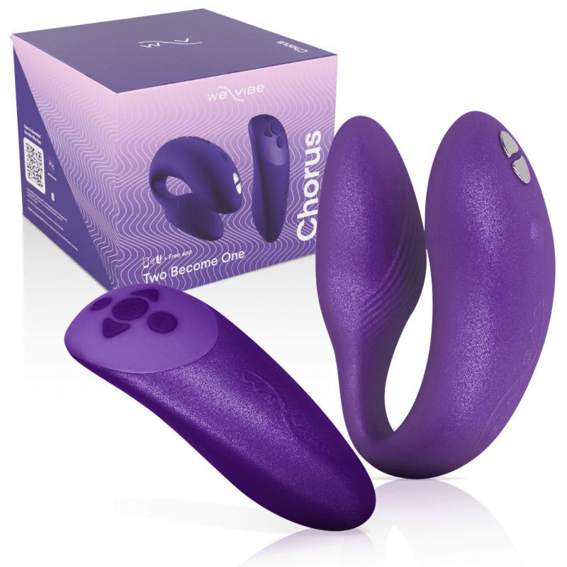 WE-VIBE - VIBRADOR CHORUS PARA CASAIS COM LILAC SQUEEZE CONTROL Sexshoptuga 