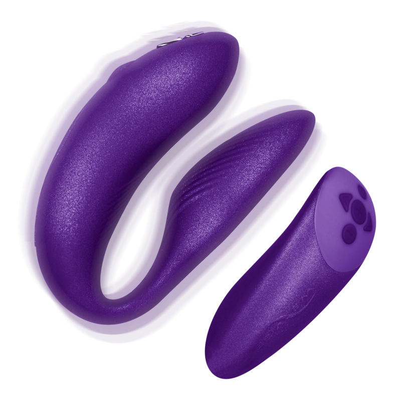 WE-VIBE - VIBRADOR CHORUS PARA CASAIS COM LILAC SQUEEZE CONTROL Sexshoptuga 