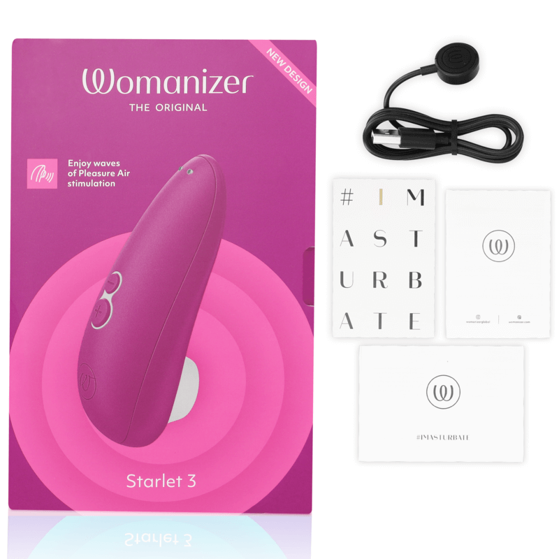 WOMANIZER - STARLET 3 ESTIMULADOR CLITORIAL VIOLETA Sexshoptuga 