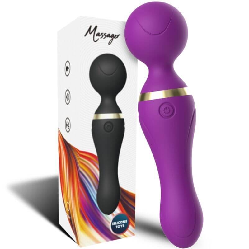 ARMONY - FREEZA MASSAGER AND VIBRATOR SUPER FLEXIBLE PURPLE HEAD Sexshoptuga 