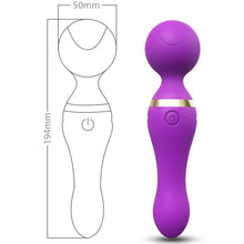 ARMONY - FREEZA MASSAGER AND VIBRATOR SUPER FLEXIBLE PURPLE HEAD Sexshoptuga 