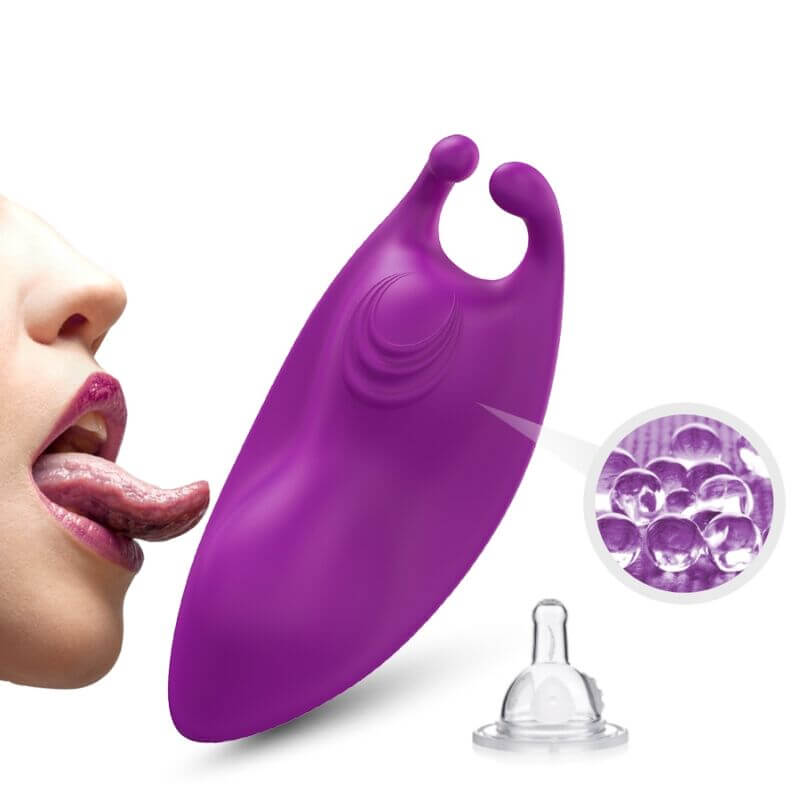 ARMONY - HONEYBEE WEARABLE CALÇAS VIBRADOR G-SPOT CONTROLE REMOTO ROXO Sexshoptuga 