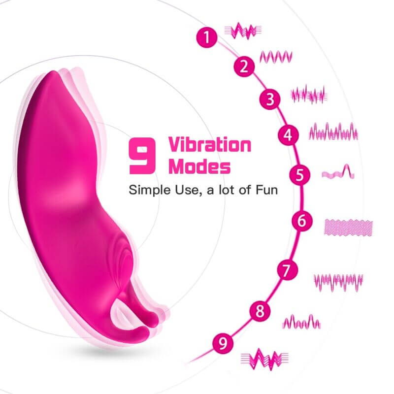 ARMONY - MEL BEE WEARABLE CALÇAS VIBRADOR G-SPOT CONTROLE REMOTO FÚCSIA Sexshoptuga 