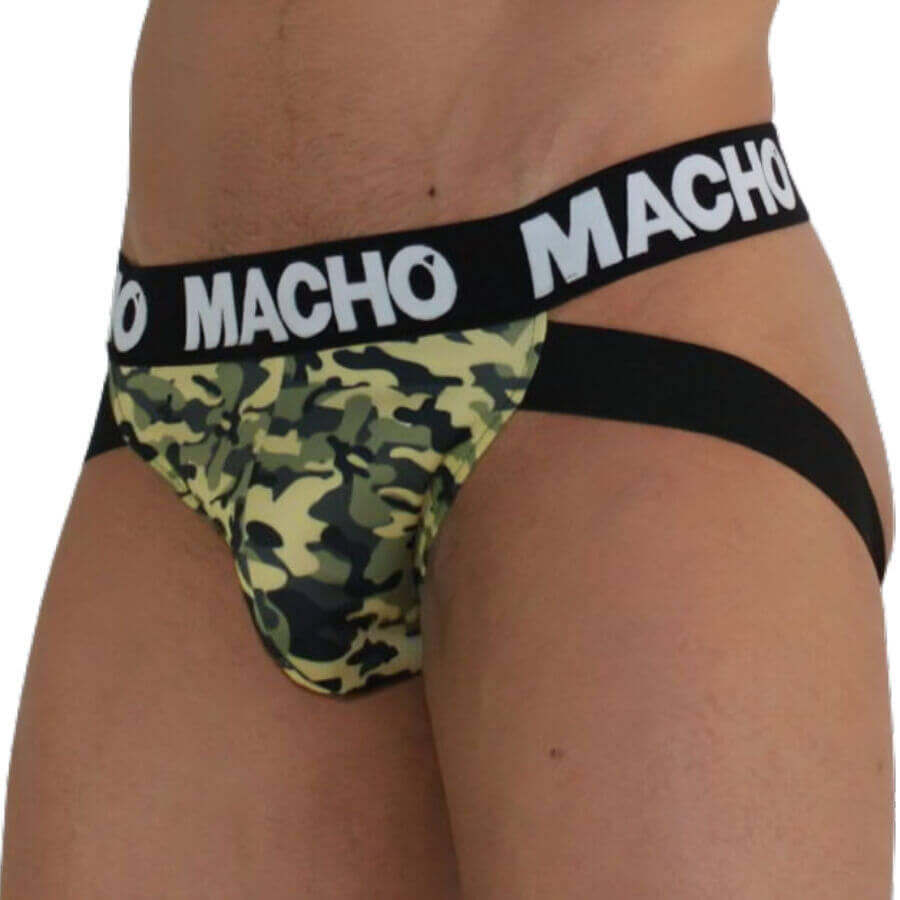 MACHO - MX28MV JOCK MILITAR VERDE S Sexshoptuga 