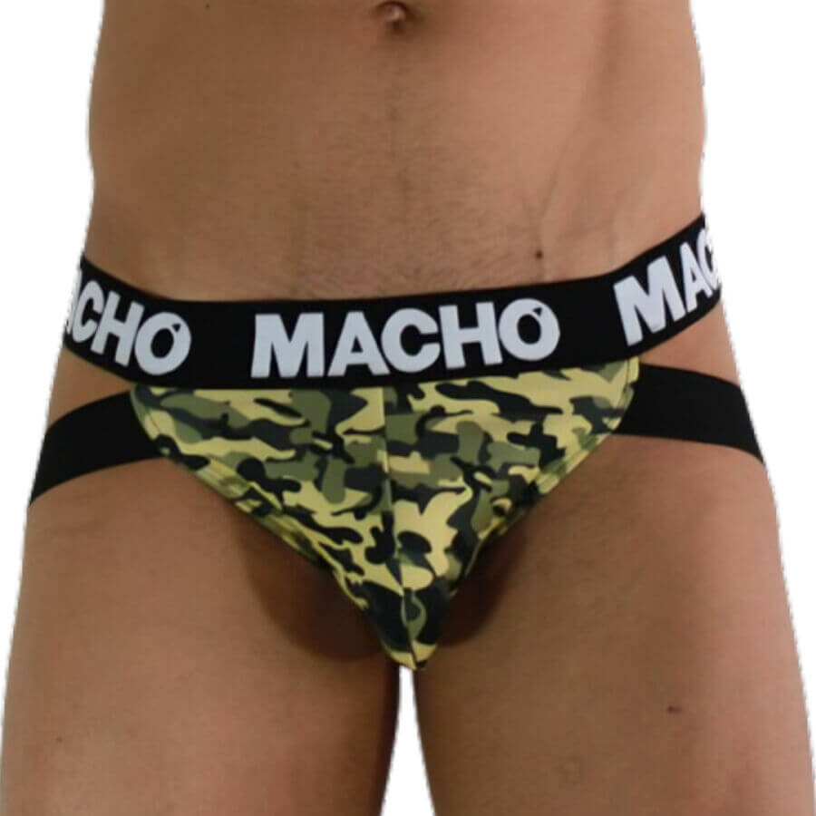 MACHO - MX28MV JOCK MILITAR VERDE S Sexshoptuga 