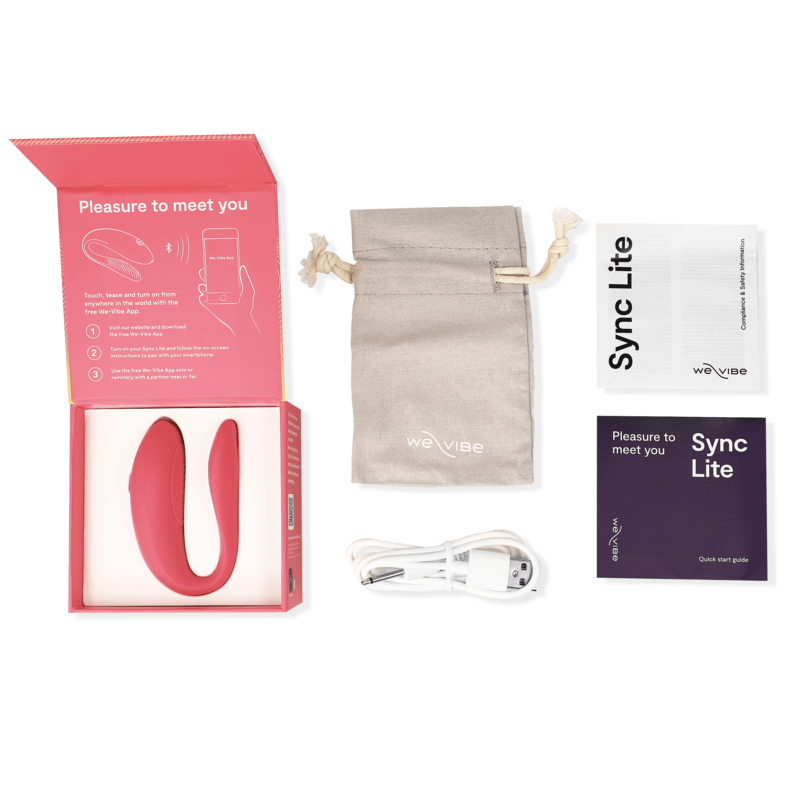 WE-VIBE - SYNC LITE ESTIMULADOR DE CLITÓRIS ROSA Sexshoptuga 