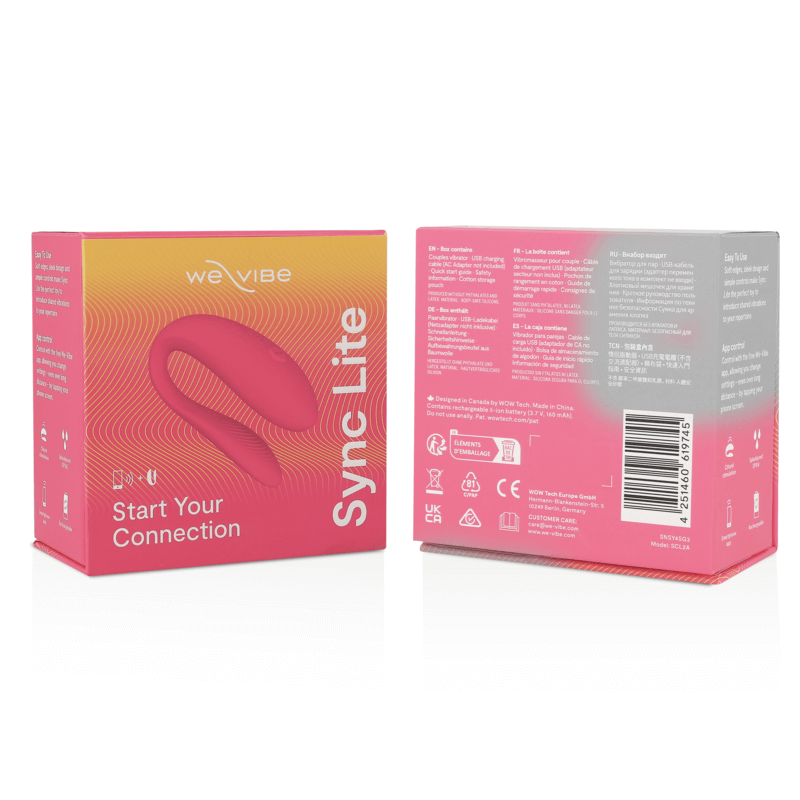 WE-VIBE - SYNC LITE ESTIMULADOR DE CLITÓRIS ROSA Sexshoptuga 