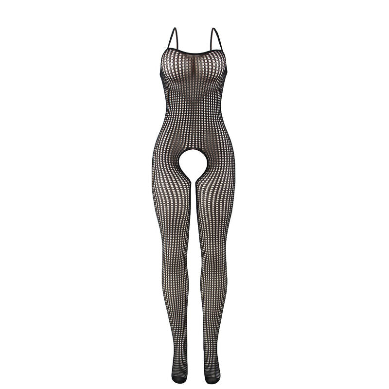 SUBBLIME - 951726 BODYSTOCKING SEM FUNDO DE REDE ELSTICA PRETA TAMANHO ÚNICO Sexshoptuga 