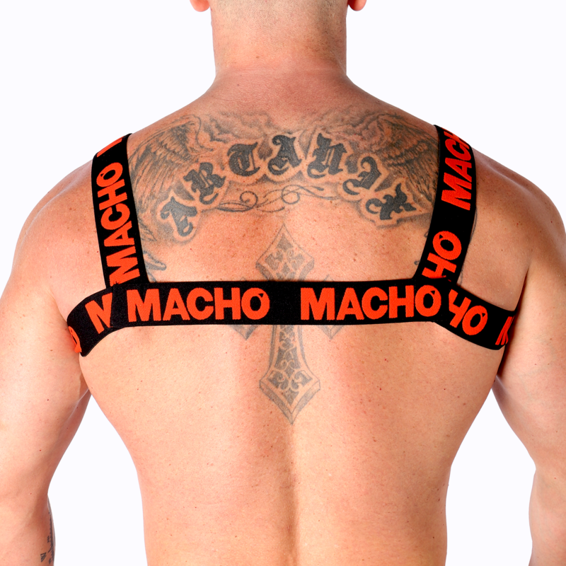 MACHO - ARNÊS DUPLO VERMELHO - Sexshoptuga  Sexshoptuga 