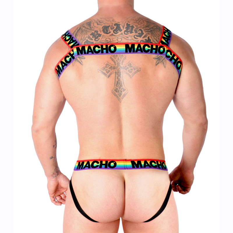 MACHO - ARNÊS DUPLO PRIDE LIMITED - Sexshoptuga  Sexshoptuga 