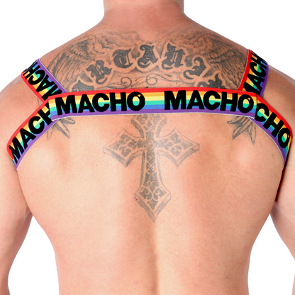 MACHO - ARNÊS DUPLO PRIDE LIMITED - Sexshoptuga 