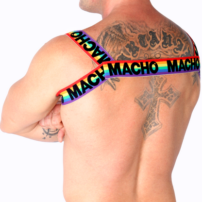 MACHO - ARNÊS DUPLO PRIDE LIMITED - Sexshoptuga 