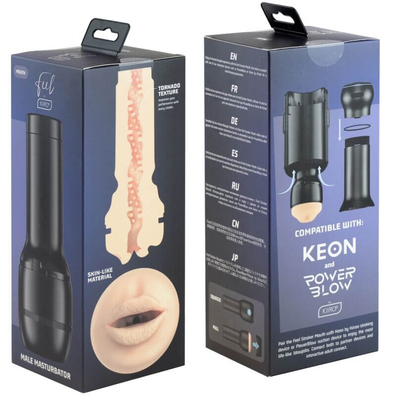 KIIROO - FEEL KIIROO MASTURBADOR DE BOCA Sexshoptuga 