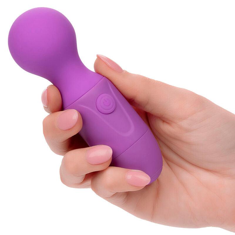 CALEXOTICS - FIRST TIME MASSAGEADOR RECARREGÁVEL 10 VIBRAÇÕES ROXO - Sexshoptuga 