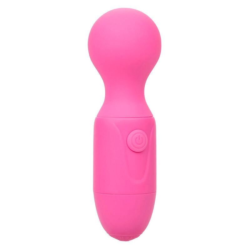 CALEXOTICS - FIRST TIME MASSAGEADOR RECARREGÁVEL 10 VIBRAÇÕES ROSA - Sexshoptuga 