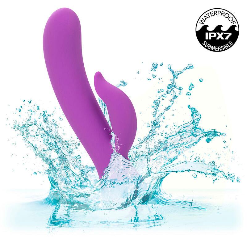 CALEXOTICS - FIRST TIME VIBRADOR PLEASER RECARREGÁVEL ROXO - Sexshoptuga 